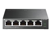 TP-Link TL-SG105PE - Commutateur - Géré - 5 x 10/100/1000 (4 PoE+) - de bureau - PoE+ (65 W) TL-SG105PE