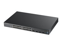 Zyxel XGS2210-28 - Commutateur - Géré - 24 x 10/100/1000 + 4 x 10 Gigabit SFP+ - Montable sur rack XGS2210-28-EU0101F
