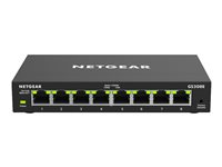 NETGEAR Plus GS308E - Commutateur - intelligent - 8 x 10/100/1000 GS308E-100PES
