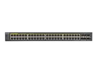 Zyxel GS1920-48HPv2 - Commutateur - intelligent - 48 x 10/100/1000 (PoE+) + 4 x SFP Gigabit combiné + 2 x Gigabit SFP - Montable sur rack - PoE+ (375 W) GS192048HPV2-EU0101F