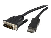 StarTech.com Câble adaptateur DisplayPort vers DVI de 3m - Convertisseur DP vers DVI-D - Mâle / Mâle - 1920x1200 - Noir - Câble DisplayPort - DisplayPort (M) pour DVI-D (M) - 3 m - noir - pour P/N: DPPNLFM3, DPPNLFM3PW DP2DVIMM10