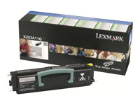 Lexmark - Noir - original - cartouche de toner LCCP, LRP - pour Lexmark X203n, X204n X203A11G