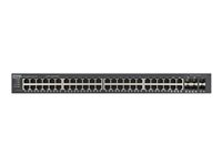 Zyxel GS1920-48v2 - Commutateur - intelligent - 48 x 10/100/1000 + 4 x SFP Gigabit combiné + 2 x Gigabit SFP - Montable sur rack GS1920-48V2-EU0101F