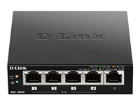 D-Link DGS 1005P - Commutateur - 5 x 10/100/1000 (4 PoE+) - de bureau - PoE+ (60 W) DGS-1005P/E