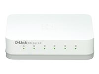 D-Link GO-SW-5G - Commutateur - non géré - 5 x 10/100/1000 - de bureau GO-SW-5G